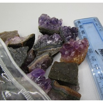 Natural Shards - Amethyst Mini Geods (1 kg Pack)